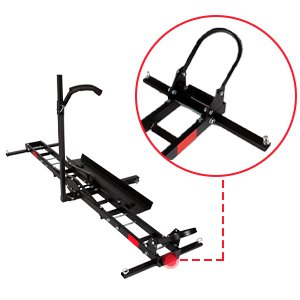 Front wheel stabilizer